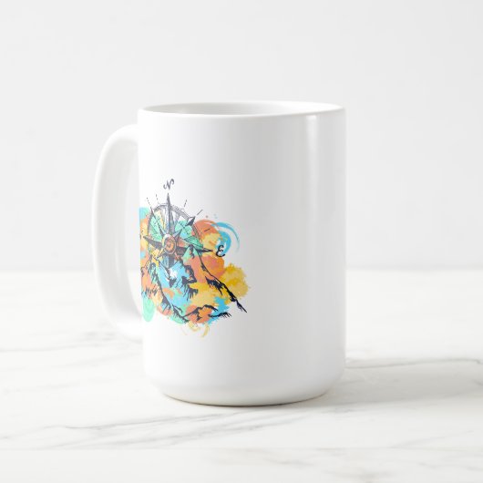 Wandelmok Koffiemok (Voorkant links)