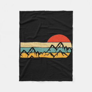 Wandelontwerp Heren Bos Retro Buiten Berg Wandel  Fleece Deken
