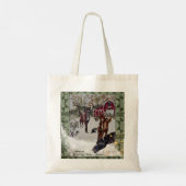 wandelpaard ranch tote bag (Achterkant)