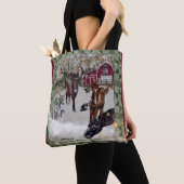 wandelpaard ranch tote bag (Dichtbij)