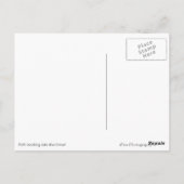 Wandelpad dat leidt naar een briefkaart (Achterkant)