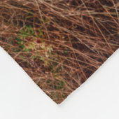 Wandelpad in moeras fleece deken (Hoek)