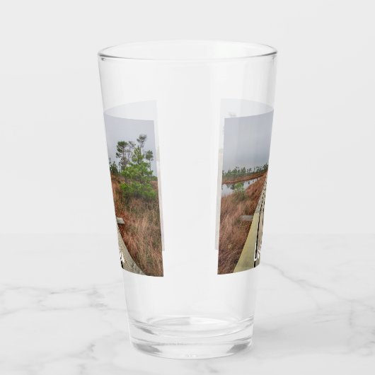 Wandelpad in moeras glas (Rechts)