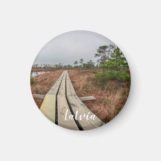 Wandelpad in moeras magneet (Voorkant)