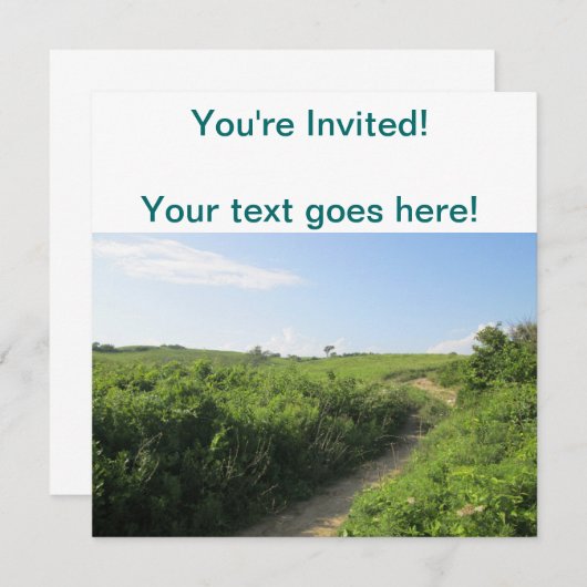 Wandelpad Kaart (Voorkant / Achterkant)