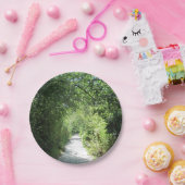 Wandelpad met Griekenland Papieren Bordje (Feest)