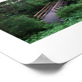 Wandelpad naar het bos John Muir citaat Poster (Hoek)