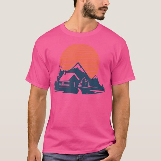 Wandelpaden Bergen Mountaineering Forest Vinta T-shirt (Voorkant)