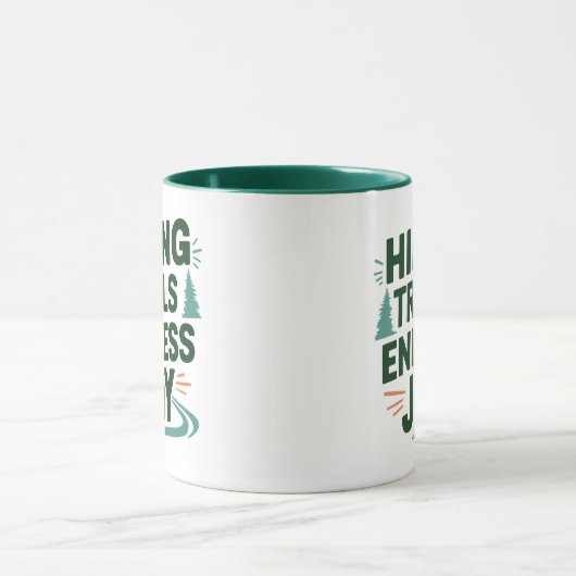 Wandelpaden eindeloze vreugde mok (Midden)