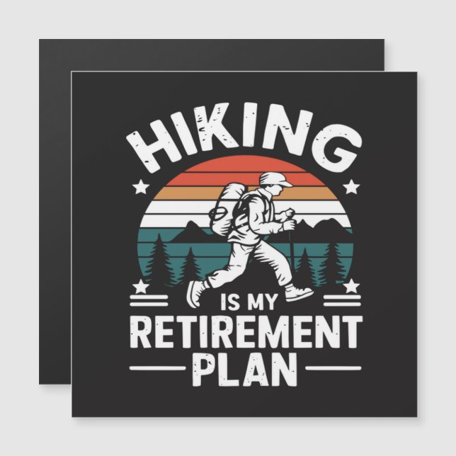 Wandelpensioenplan Grappige Spreuk (Voorkant / Achterkant)