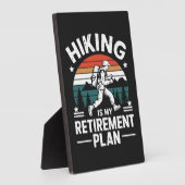 Wandelpensioenplan Grappige Spreuk Fotoplaat (Zijkant)