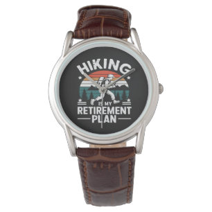 Wandelpensioenplan Grappige Spreuk Horloge