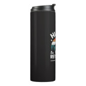Wandelpensioenplan Grappige Spreuk Thermosbeker (Gedraaid links)