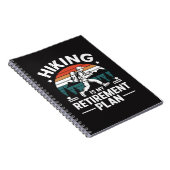Wandelpensioenplan Grappige Uitspraak Notitieboek (Rechterzijde)