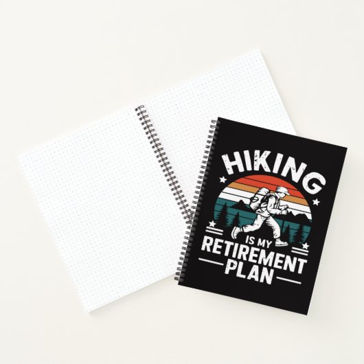 Wandelpensioenplan Grappige Uitspraak Notitieboek (Binnen)