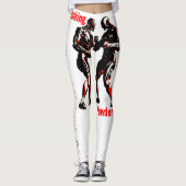 Wandelpoedervat Leggings (Voorkant)