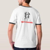 Wandelpoedervat T-shirt (Achterkant)