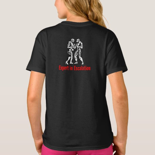 Wandelpoedervat T-shirt (Achterkant)