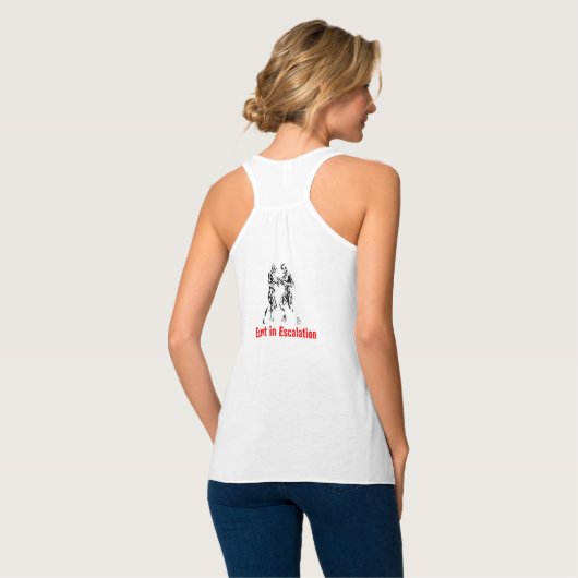 Wandelpoedervat Tanktop (Volledige Achterkant)