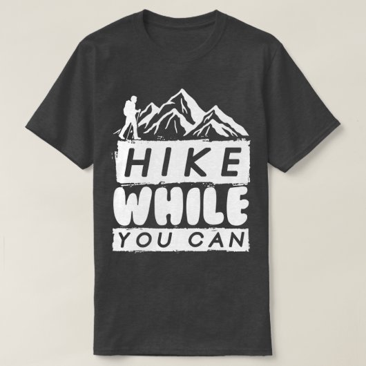 Wandelrots klimmen 3 t-shirt (Design voorkant)