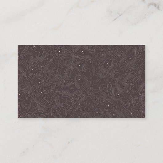 Wandelroute gids visitekaartje (Achterkant)