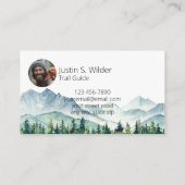 Wandelroute gids visitekaartje (Achterkant)