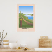 Wandelroute Hereward Way Reisposter Poster (Keuken)
