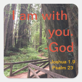 Wandelroute Olympic National Park Vierkante Sticker