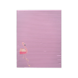 Wandelroze Flamingo Note Pad Notitieblok