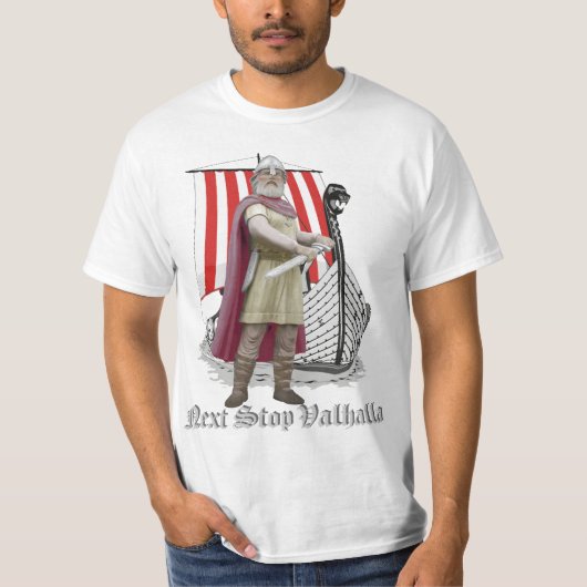 wandelschip met noord - wrijvingsshirt t-shirt (Voorkant)