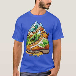 wandelschoen t-shirt