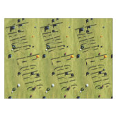 wandelschoenen en Logo, Tafelkleed (Voorkant (Horizontaal))