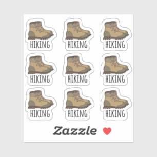 Wandelschoenen Hiker Bergbeklimmen Bujo Planner Sticker
