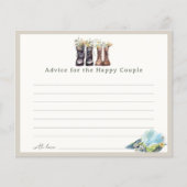 Wandelschoenen Koppels Douche Advies Kaarten (Voorkant)