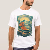 wandelschoenen t-shirt (Voorkant)