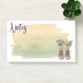 Wandelschoenen & Wildbloemen Post-it® Notes