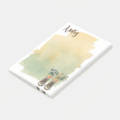 Wandelschoenen & Wildbloemen Post-it® Notes (Schuin)