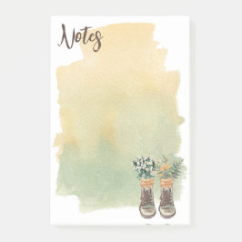 Wandelschoenen & Wildbloemen Post-it® Notes