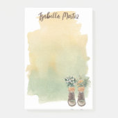 Wandelschoenen & Wildbloemen Post-it® Notes (Voorkant)