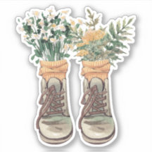 Wandelschoenen & Wildbloemen
