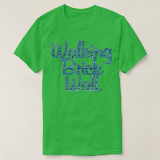 Wandelstenen muur t-shirt (Design voorkant)