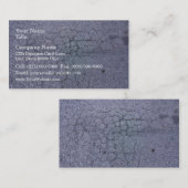 Wandelstokken in asfalt visitekaartje (Voorkant / Achterkant)