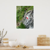 Wandelstokken, Route Markering, Grand Tour of the  Poster (Keuken)