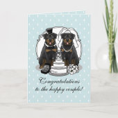 Wandelstoomketels - cartoon van een glimlach kaart (Voorkant)