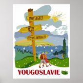Wandeltocht in Joegoslavië Poster (Voorkant)