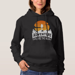 Wandeltocht Outdoor Avontuur Vakantie Hoodie