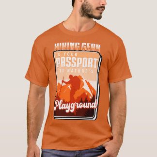 Wandeluitrusting is uw paspoort voor Naturen PLA T-shirt