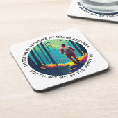 Wandelverslaving Bier Onderzetter (Linkerzijde)