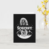 wandelwagen in Schierke Germany Kaart (Gele Bloem)