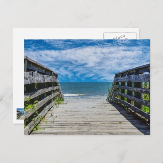 Wandelweg naar het Briefkaart Paradise (Voorkant / Achterkant)